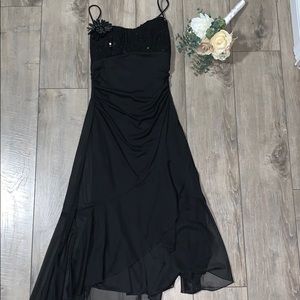 DONATED Ruby Rox Black Sequin Flower Dress